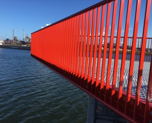 Lookout platform sea locks IJmuiden5