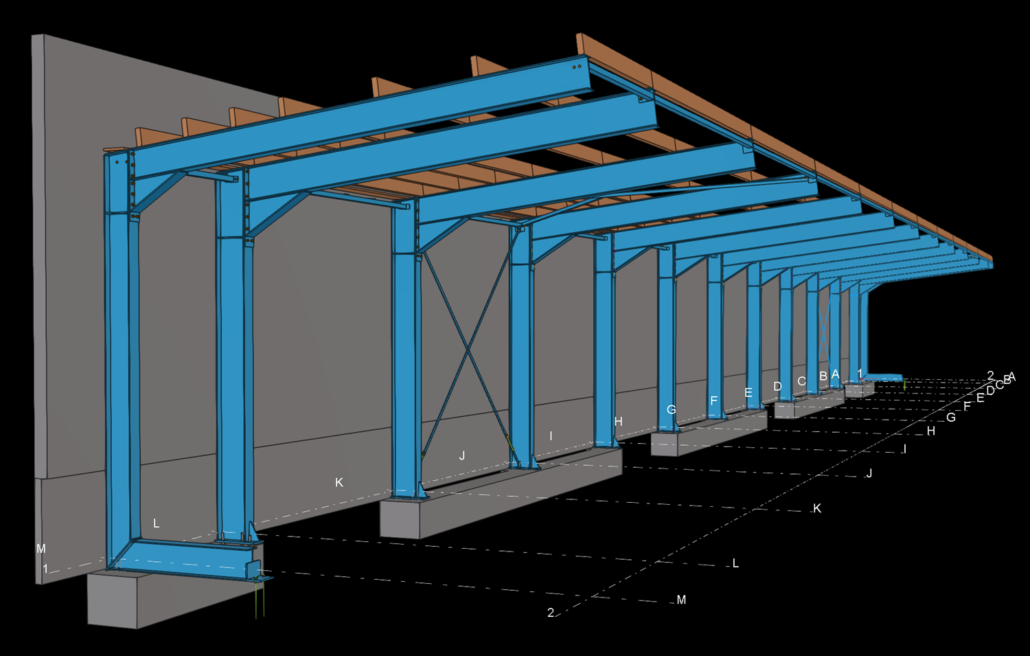 Canopy for dormer windows factory