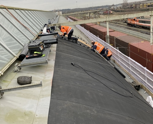 Replacement of roofing station Amersfoort Central3