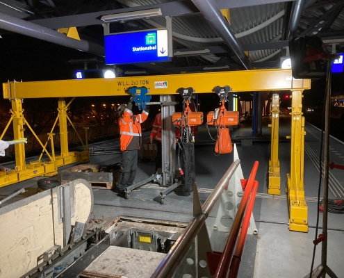 Replacement escalator Diemen-Zuid Railstation3