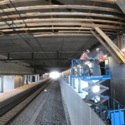 Station Utrecht Centraal plafond vervangen - Anton Bouw & Betontechniek